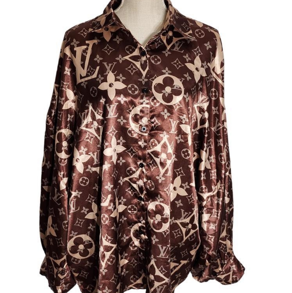 Beautiful XL Louis Vuitton Blouse